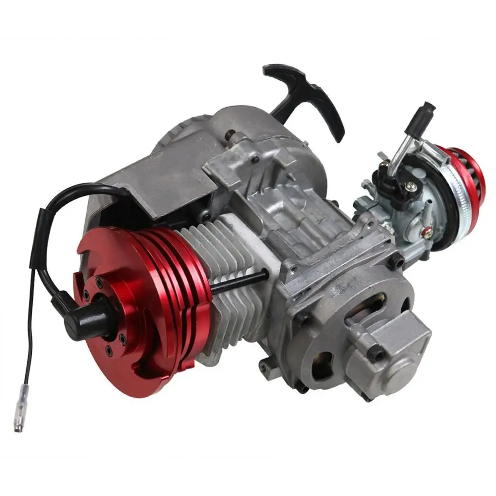 Гоночный двухтактный двигатель 47cc 49cc 50cc, потяните двигатель для мини-карманного квадроцикла, квадроцикла, картинга, грязи, велосипеда, скут... Гоночный двухтактный двигатель 47cc 49cc 50cc, потяните двигатель для мини-карманного квадроцикла, квадроцикла, картинга, грязи, велосипеда, скут...