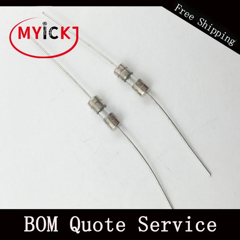 100PCS 3*10 мм 250V Стекло плавкая вставка pin 0.5A 1A 1,5 2A 3A 5A 6.3A