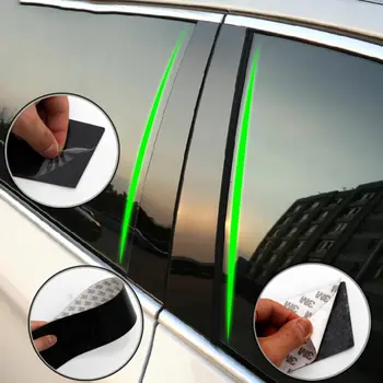 

Pro Car window pillar Trim Useful Stylish Glossy Black Trim Parts Exterior