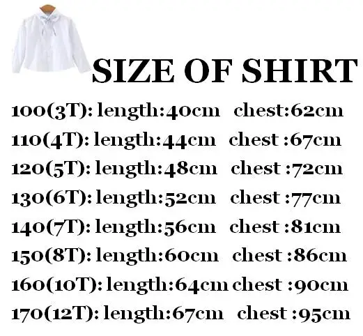 Детская школьная форма, топ, рубашка, блузка, зимняя плотная блузка для студентов, Детская Милая рубашка для девочек