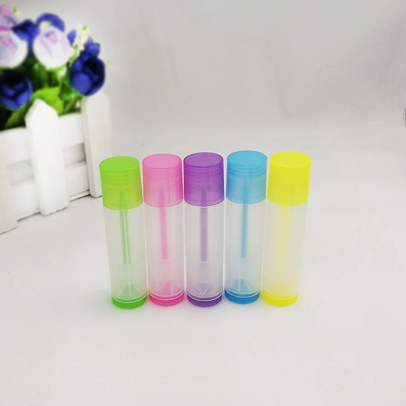 

5g Empty Lip Gloss Tubes Empty Cosmetic Containers Lipstick Jars Balm Tube Cap Container