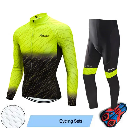 Cycling Set Phtxolue, мужской комплект Джерси для велоспорта, весенняя одежда для горного велосипеда, одежда для велоспорта, Ropa Maillot, комплект одежды для велоспорта - Цвет: Cycling Set