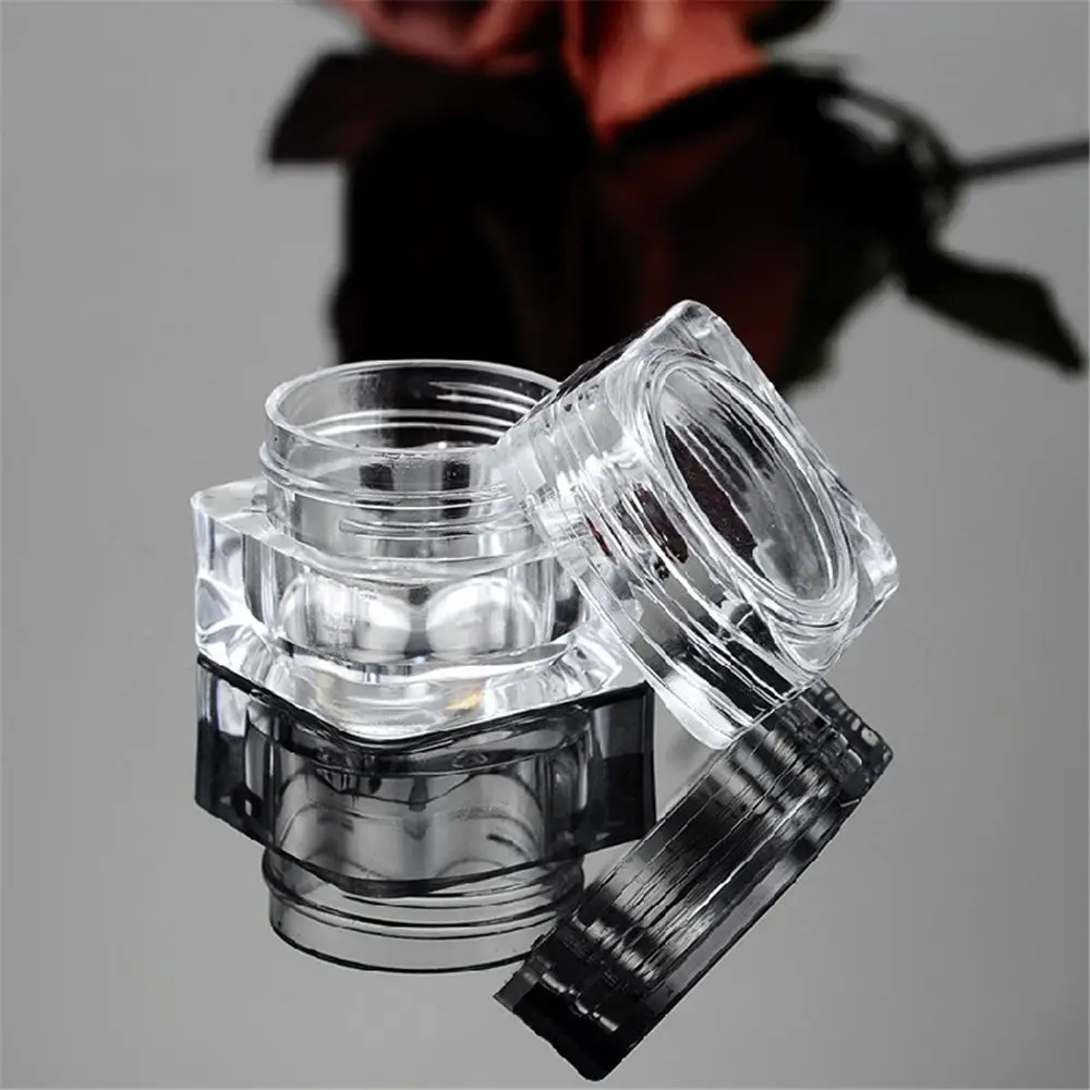 5G Cosmetic Empty Jar Pot Eyeshadow Makeup Face Cream Container Bottle Acrylic for Creams Skin Care Products Makeup Tool