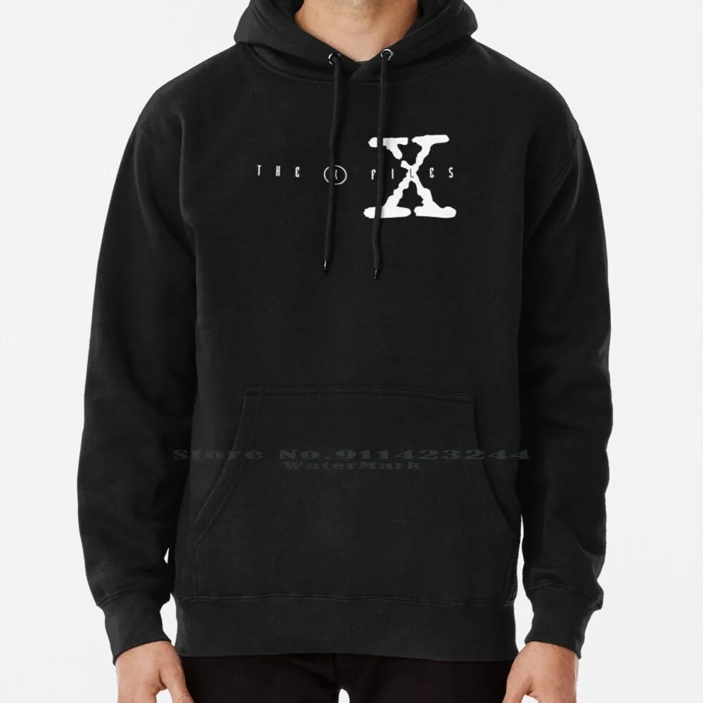 

X Files Hoodie Sweater 6xl Cotton The X Files Tv Show Logo Mulder Scully Fbi Women Teenage Big Size Pullover Sweater 4xl 5xl 6xl