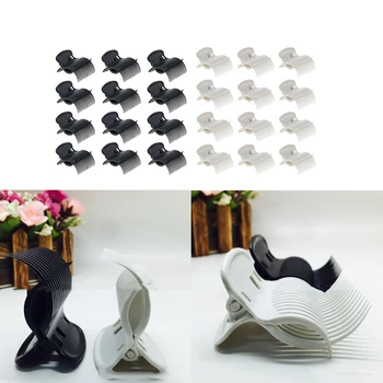 

12pcs Universal Plastic Clips For Heated Rollers Ceramic Perm Curling Bar Clamp S Claw Clip High Temperature Resistant