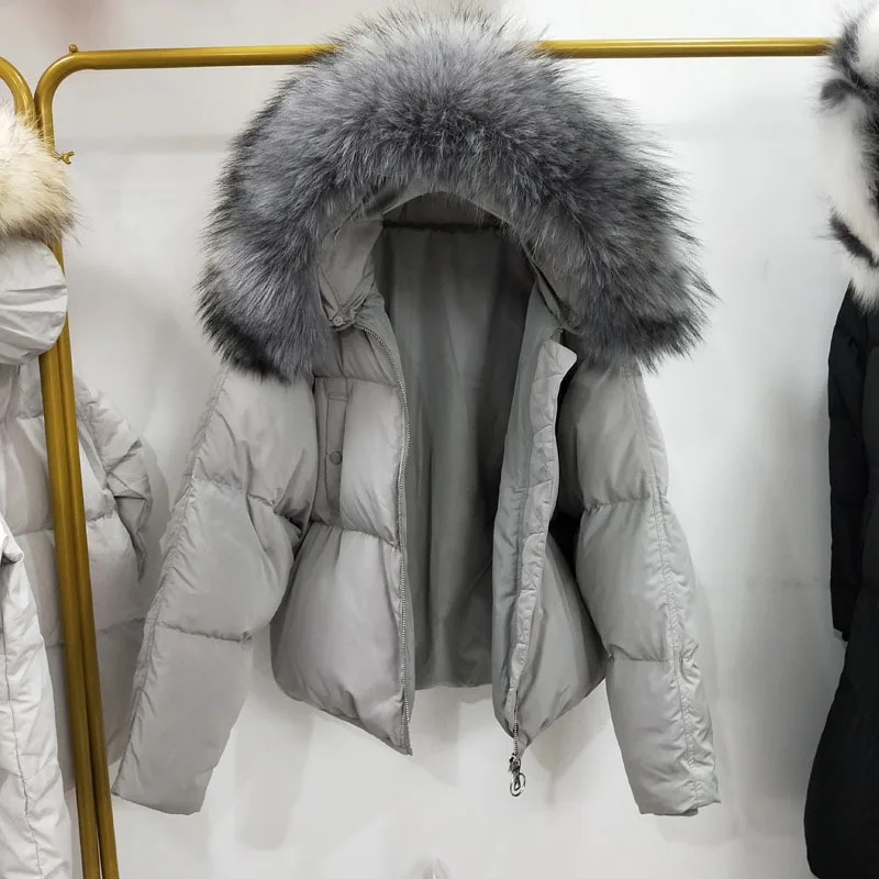 Горячая Распродажа, Южная Корея Dongdaemun, большой размер, с капюшоном, толстый, свободный, средней длины, пуховик, Женское пальто с завязками