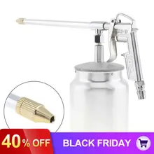 Пневматический распылитель для краски из серебристого алюминиевого сплава с 6 мм соплом калибра для мебельного завода