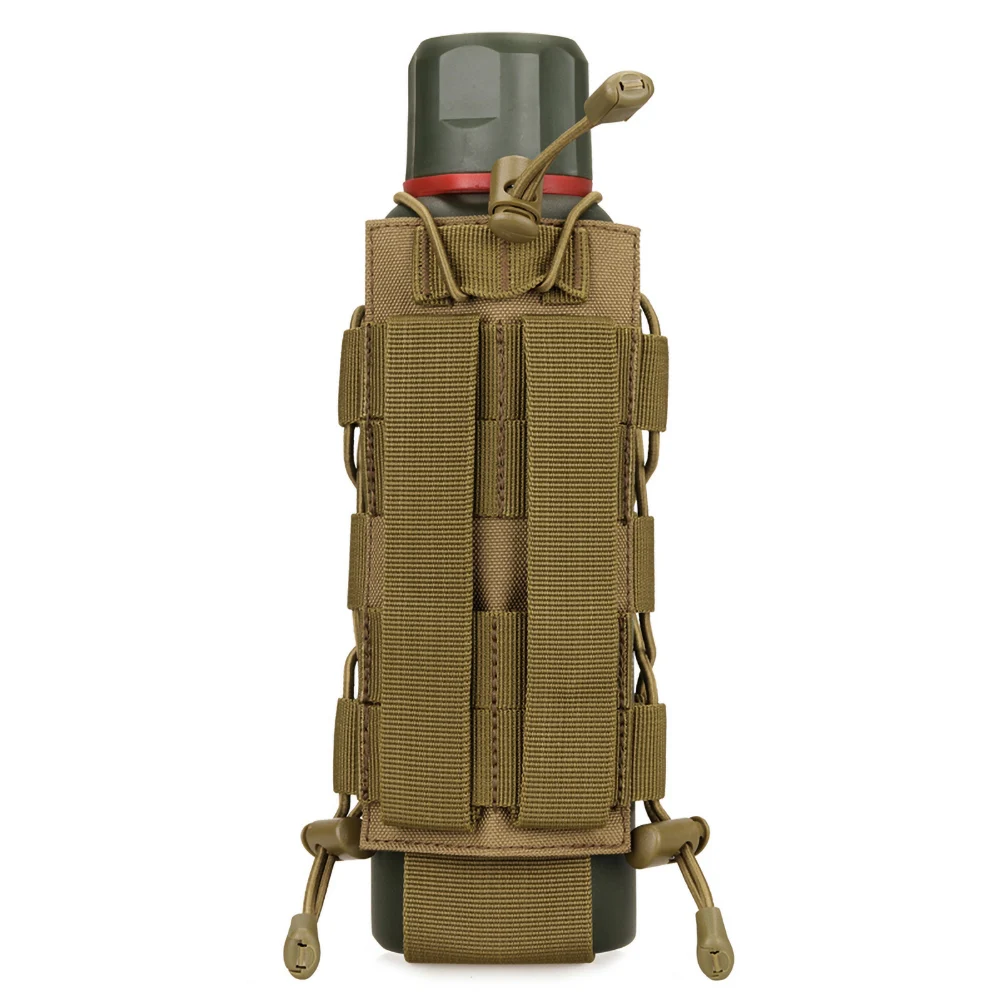 Outdoor Travel Kettle Bag Sport Bag Tactical Molle Water Bottle PouchCanteen Cover Holster EDC Multifunctional Bottle Pouch 3