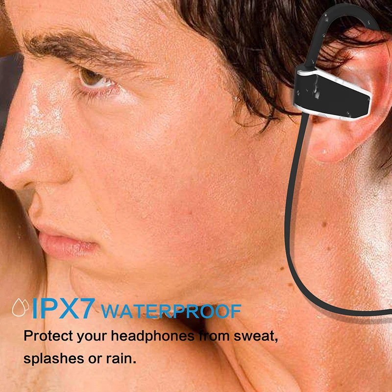Спортивные Bluetooth наушники Pottnar беспроводные 5 0 гарнитура для бега TWS Спортивная с