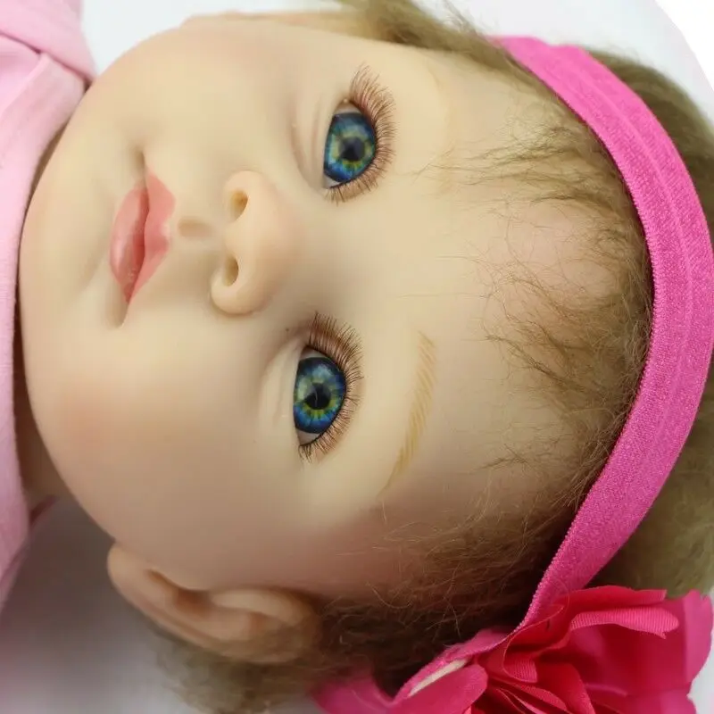Reborn baby girl куклы реалистичные ручной работы 2" мягкий силиконовый Новорожденный Bebe игрушка подарок куклы для девочек игрушки для детей