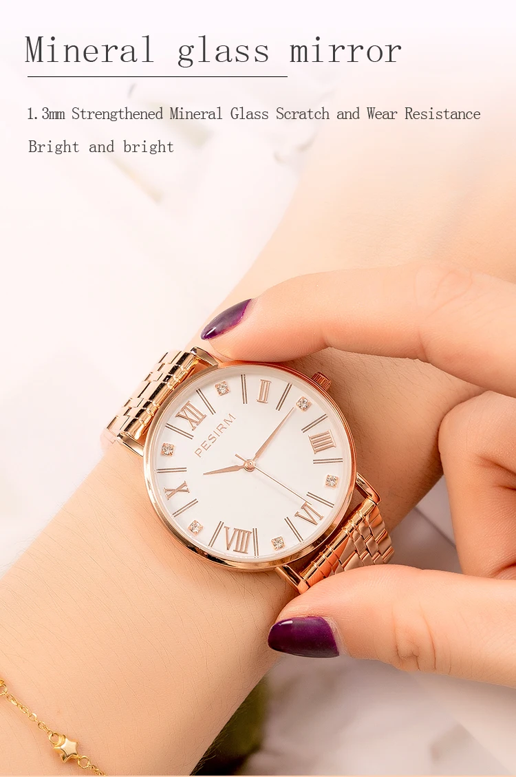 Женские модельные часы от роскошного бренда, модные водонепроницаемые женские наручные часы из нержавеющей стали