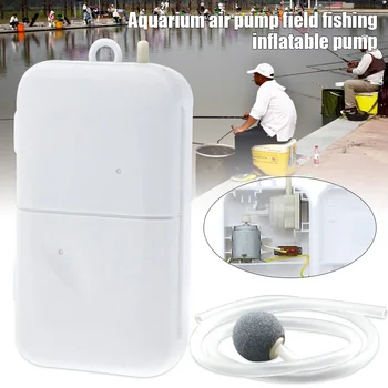 

Portable Air Pump Fishing Aerator Oxygenated Live Bait Aquarium Battery Powered ALS88