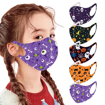 

5PCS Children Face Mask Protection mascaras faciales for Christmas Maskswashable Face Cover Washable Masks mascarillas ninos