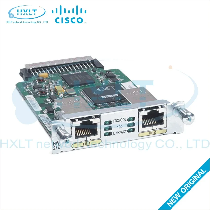 HWIC-2FE = и 2-Порты и разъёмы Fast Ethernet с высоким уровнем Скорость WAN интерфейсная плата