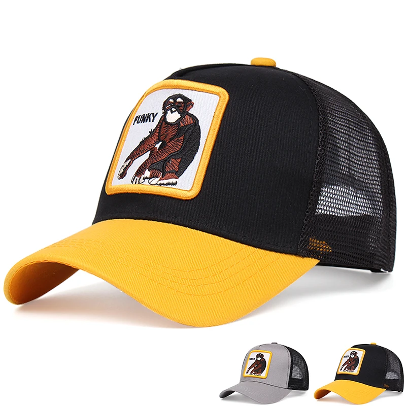 Topi Trucker Jaring Bersirkulasi Musim 