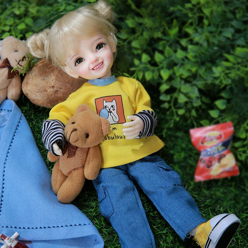 Кукла Cherrie Dollbom Rerun 1/6 BJD SD YoSD высокое качество милые игрушки для девочек лучший