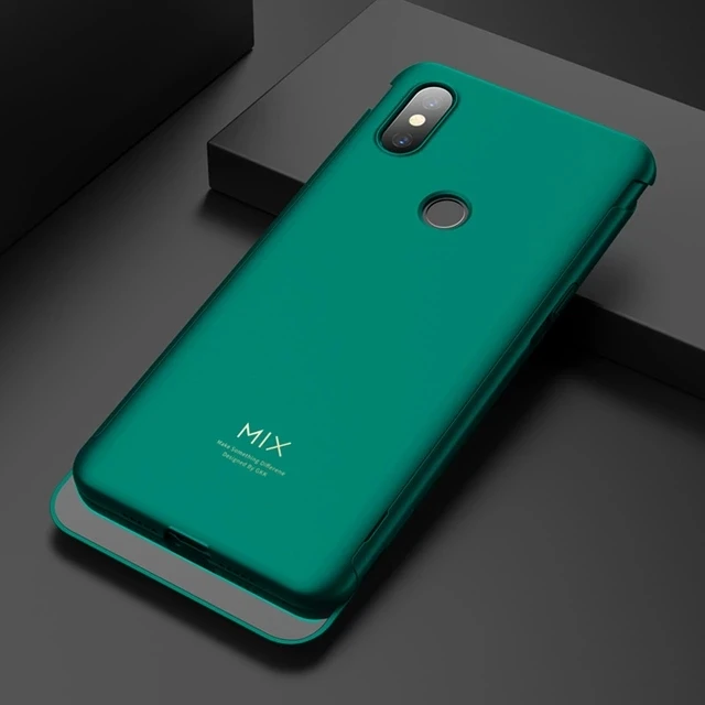 Зеленый Скользящий чехол для Xiaomi mi x 3, чехол, двойная Защитная обшивка, противоударный матовый чехол для Xiaomi mi x 3, чехол, Fundas Coque - Цвет: Зеленый