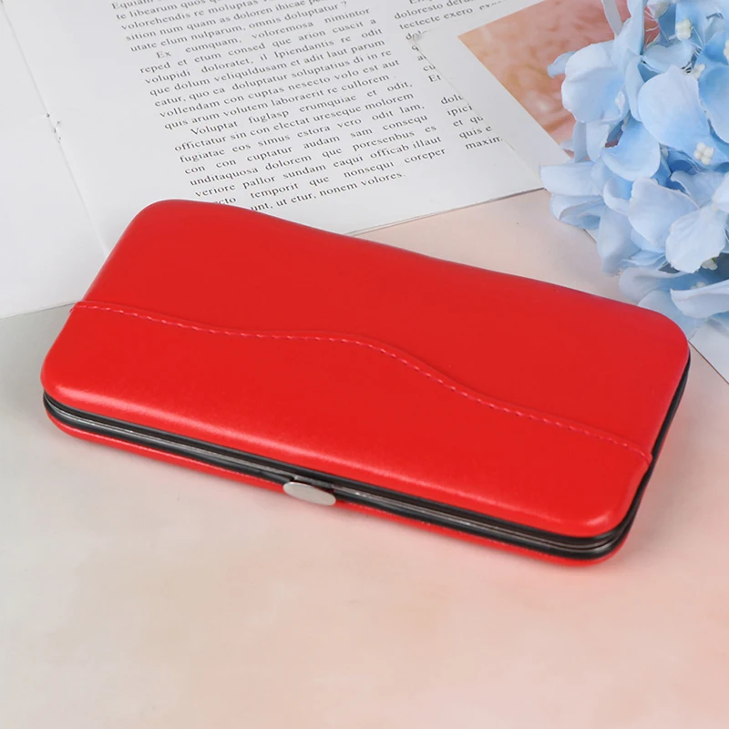 RD Eyelash Extension Tweezer Storage Box Tweezers Organizer Beauty Tools Case Box Makeup Eyelash Nail Tweezers Tools Storage - Цвет: RD