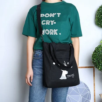 

Cartoon Pattern Zipper Type Organizer Wardrobe Shoulder Storage Bags Shoe Rack Case For Travel Home