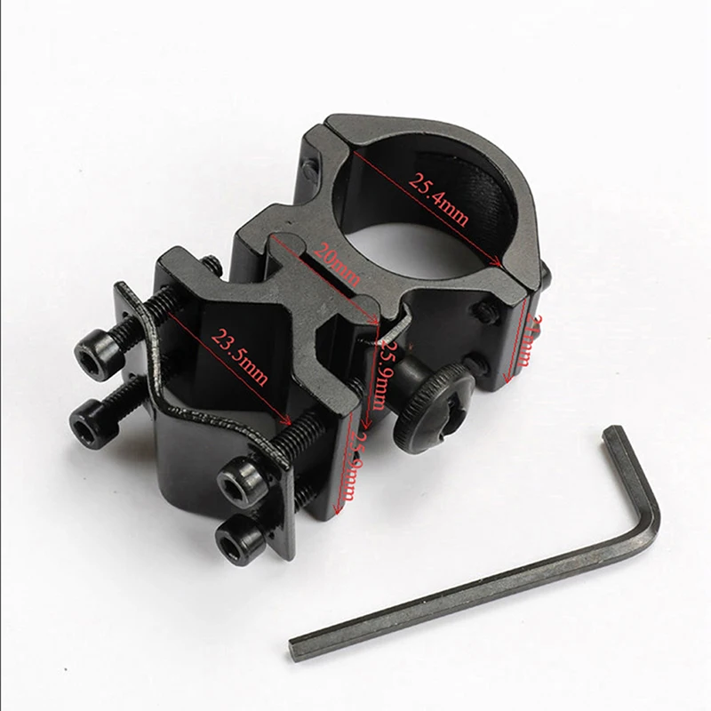 Metal Mount Strong Dual Magnetic X 10-21mm Flashlights Torch Bracket Scope Gun Barrels Mount Tactical Original Box weapon flashlight mount flashlight scope mount flashlight mount