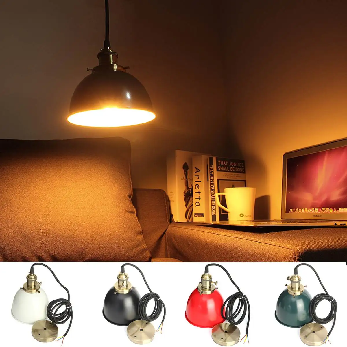 

Nordic loft simple pendant lights E27 LED modern creativ e hanging lamp design DIY for bedroom living room kitchen restaurant