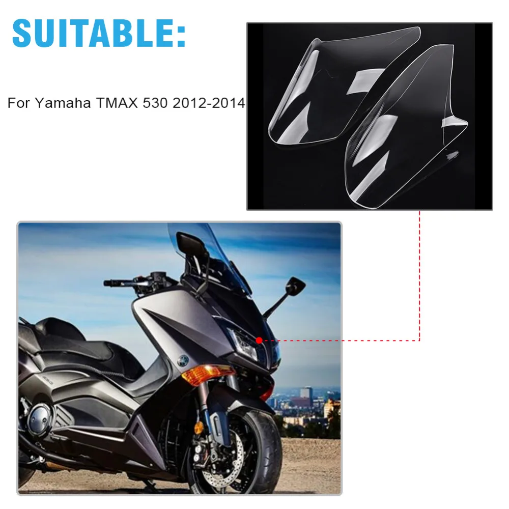 TMAX-530-12-13-14-Front-Headlight-Head-Lamp-Screen-Guard-Cover-Protector-Acrylic-For-YAMAHA (1)