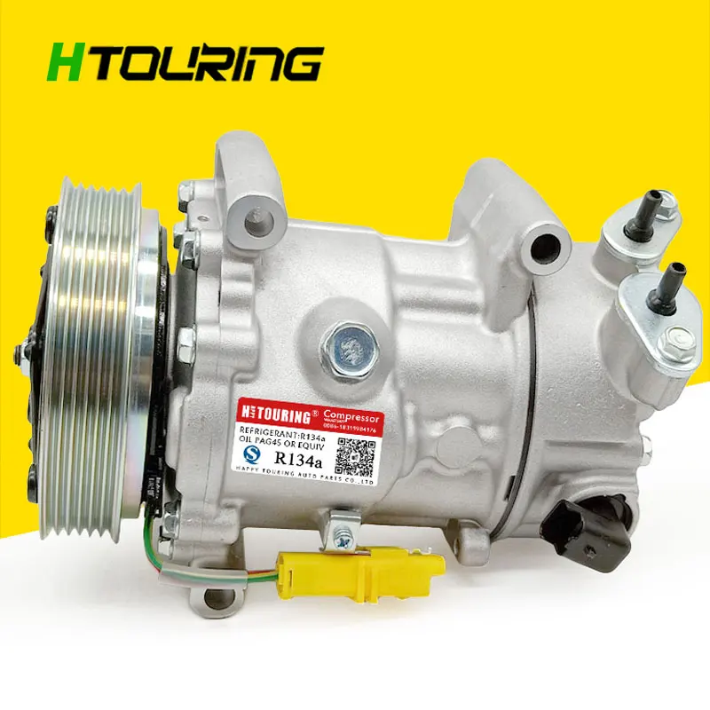 Для Peugeot 207 307 408 Citroen C2 C4 SD6C12 A/C компрессор 9671216280 9659875780 9651910980 9678656080 6453QK 6453QJ 6453WL 6PK |