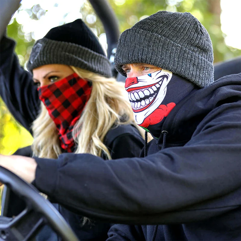 Зимняя Флисовая Балаклава мотоциклетный шейный Гетр теплый чехол для лица шарф