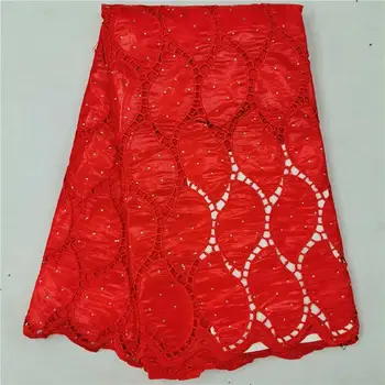

African bazin riche fabric with beads Latest fashion embroidery bazin lace fabric with net lace 5 yards A02041502