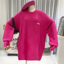 *#Best Price Loose Womens New Arrival Sweaters Jersey De Mujer Invierno High Street O-Neck Long Womens New Arrival Sweaters Tops Winter *#Best Price Loose Womens New Arrival Sweaters Jersey De Mujer Invierno High Street O-Neck Long Womens New Arrival Sweaters Tops Winter