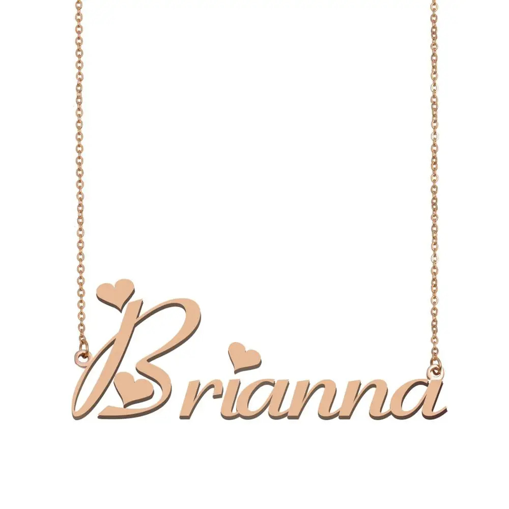 Name Necklace Custom Charm Choker 
