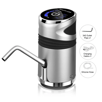 

2020 Household Automatic Water Dispenser Bottled Water Manual Water Press Intelligent Portable Water Dispenser USB LED Display