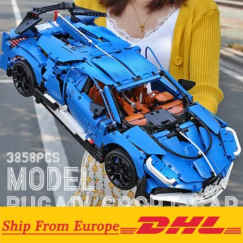 

New Technic Bugattied La Voiture Noire Roadster Building Blocks Set Famous Lepining Car Model Toy For Boy