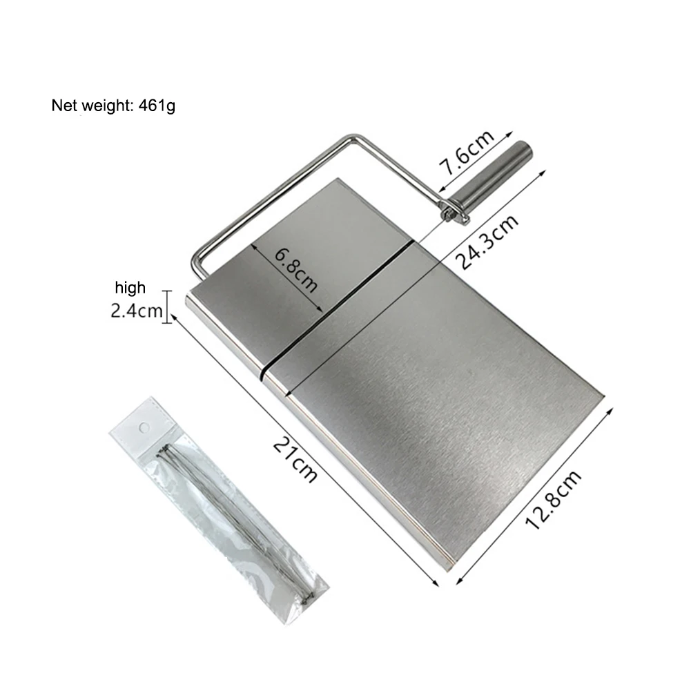 1 шт. нож для резки сыра проволочный резак с сервировочной доской для твердого полужесткого 5 проволочный резак для сыра инструмент для резки сыра из нержавеющей стали