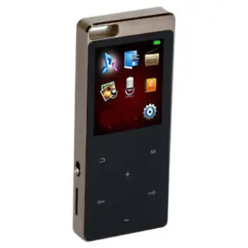 

MP3 Player Bluetooth 16 GB FM Radio HiFi MP4 Musikspieler mit 800mA Batterie/OTG Recorder MP3 Music Player