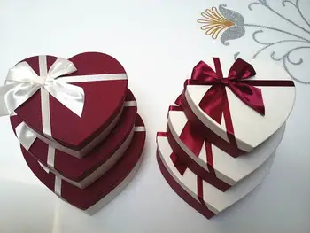 

Drop shipping Exquisite heart gift boxes,sweet boxes, birthday chocolate box, candy box, 17x19x8cm