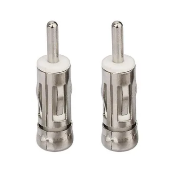 

1Pcs Car Vehicles Stereo Radio ISO To Din Aerial Antenna Mast Adapter Connector Plug Car Stying