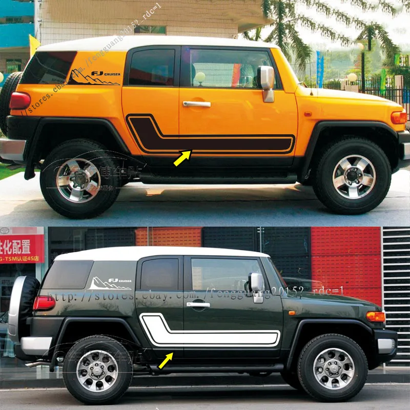 

Для Toyota FJ Cruiser 2007-2014 наклейки для украшения кузова 1 комплект