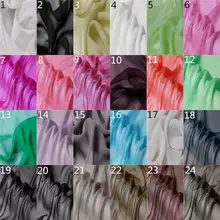 Шелк жоржет ткань 8momme 114 см 4" мягкий органический натуральный текстиль шелк GGT ткань для сари