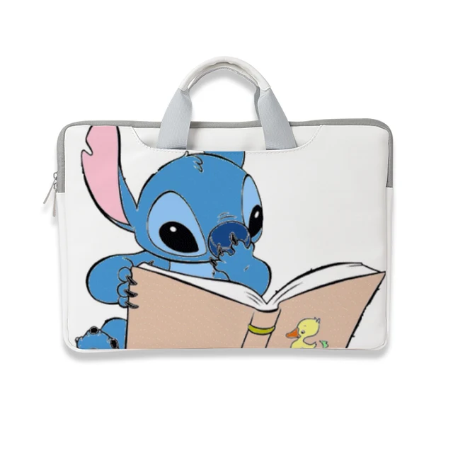 Afhankelijk breedte omvang Disney Mickey Minnie Stitch Laptop Bag Case For Macbook Air Pro 13 14 15.6 Laptop  Sleeve Waterproof Bag For Dell Lenovo Huawei - Laptop Bags & Cases -  AliExpress