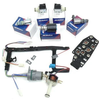 

7pcs/Set Solenoid Valve Wiring Harness Solenoid Valve 4L60E Accessory Parts