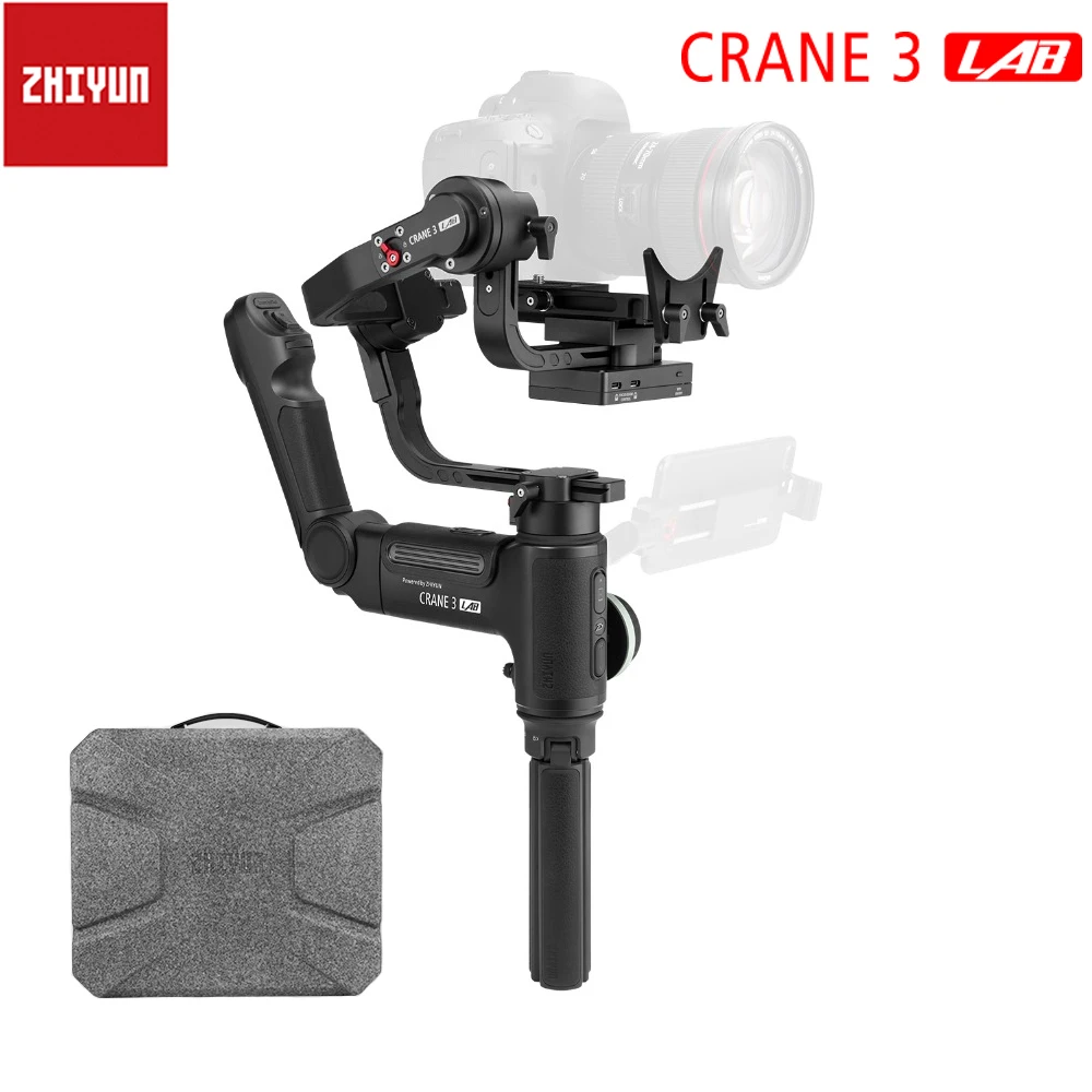 ZHIYUN Official Crane 3 Lab осевой Ручной Стабилизатор беспроводной 1080P передача изображения