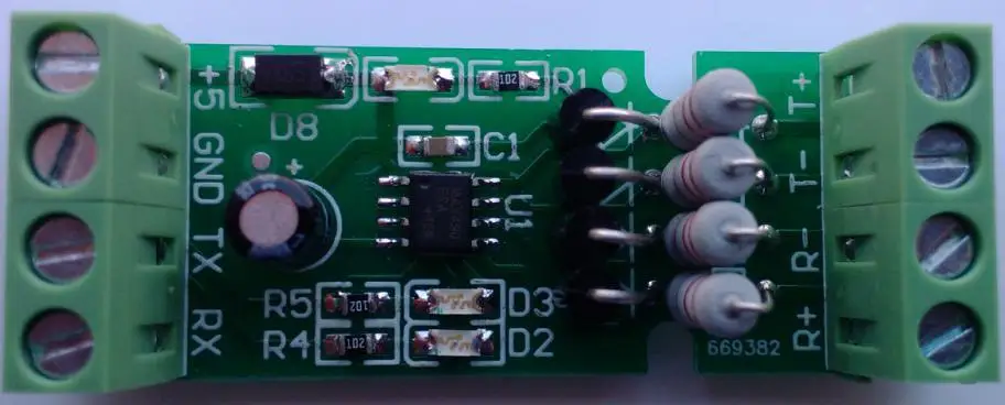 Ttl до 422 полнодуплексный микроконтроллер последовательный порт/UART(USART) уровень сигнала для RS422 двунаправленный молниеносной защиты