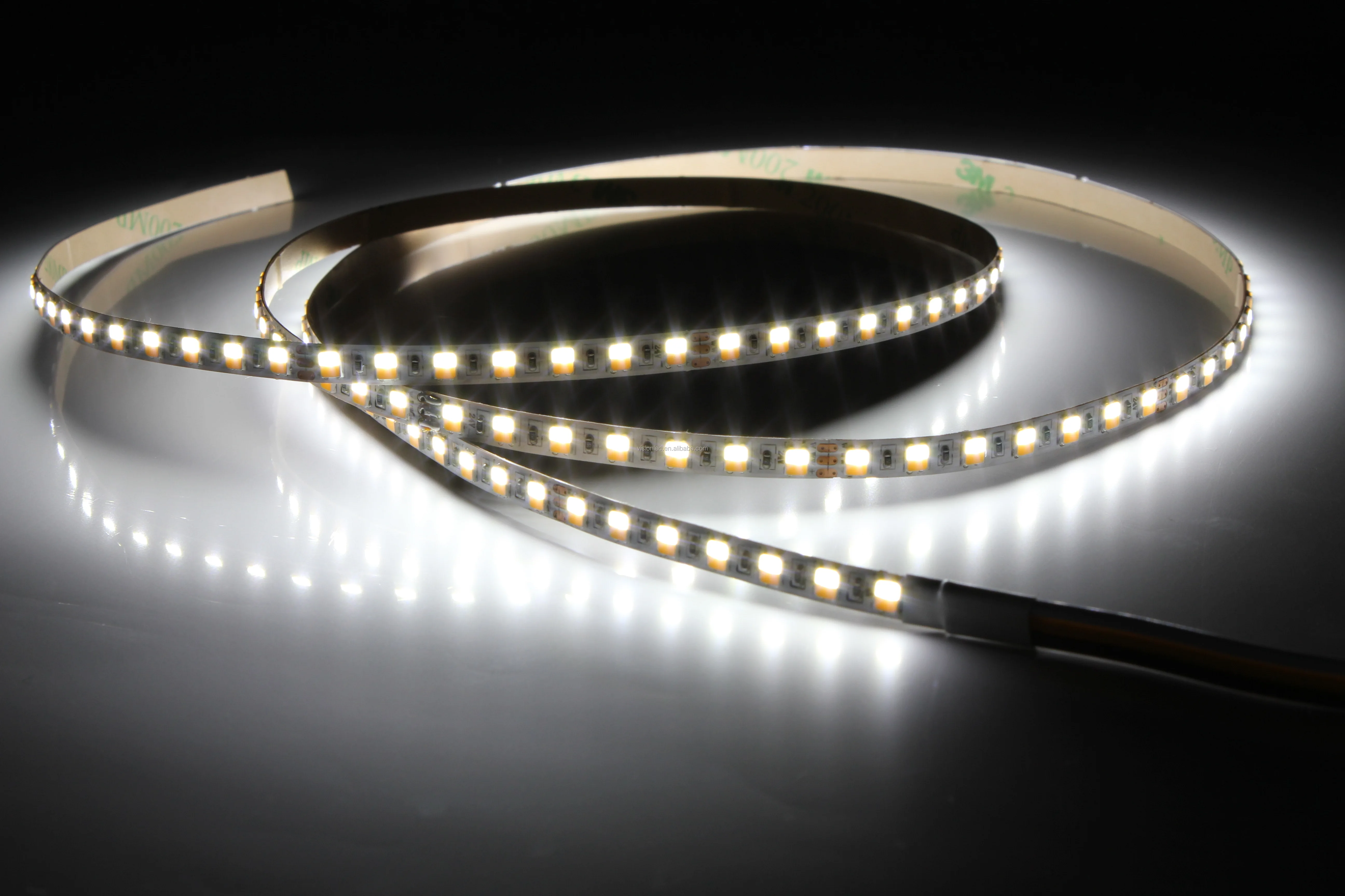 5 м/катушка, ССТ регулируемая DC24V 2835 SMD светодиодные полосы ленты света, 112 светодиодов/м, 560 светодиодов/Катушка, не водонепроницаемый