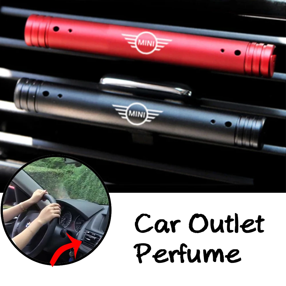 Car Air Outlet Perfume Vent Clip Air Refresher Stick Interior Solid