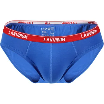 

Lanvibum Brand Man Clothes Cotton New Fashion Calzoncillos Plus Size Hombre трусы мужские Men's Underwear Male Briefs LA621