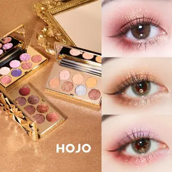 

Diamond Silky Eye Shadow Palette Sequin Glitter Earthy Matte Eye Shadow Powder Pigment Cosmetic Waterproof Makeup TSLM2