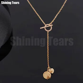 

New brand jewelry & Accessory Disk/ bee/ star/ love/ long Pendant Necklace Necktie and lock necklace For Women's Party Gift