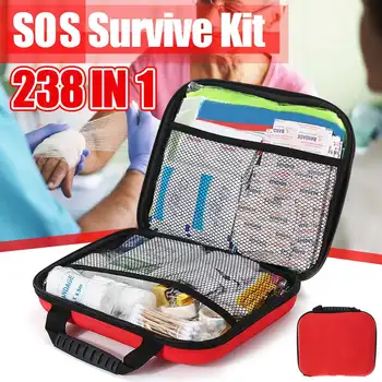 

SOS Emergency Tactical Bag Survaival Kit Set Outdoor Gear Camping Hiking Survival Equipment Kit Military Medical First Aid Kit
