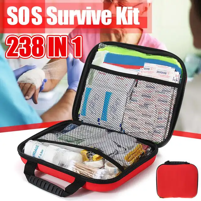 US $19.48 SOS Emergency Tactical Bag Survaival Kit Set Outdoor Gear Camping Hiking Survival Equipment Kit Mil